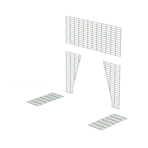 Eglu Cube with Run Connection Kit for Walk In Chicken Run