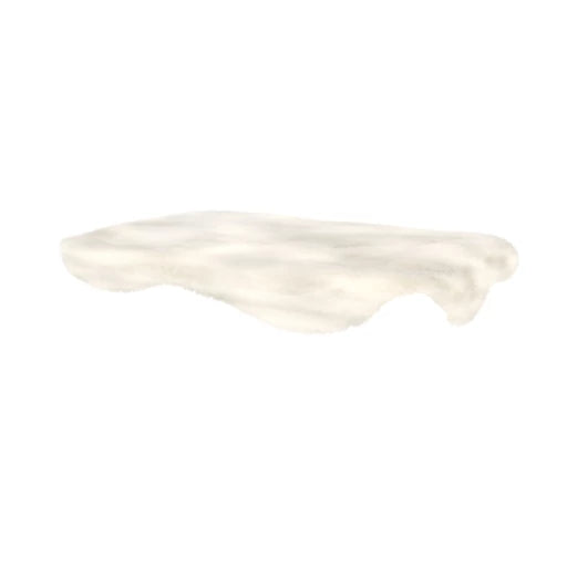 Topology - Sheepskin Topper - White - Large