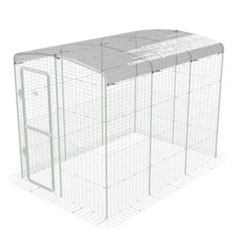 Clear Walk In Run/Catio Cover 2x3m