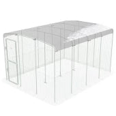 Clear Walk In Run/Catio Cover 3x4m