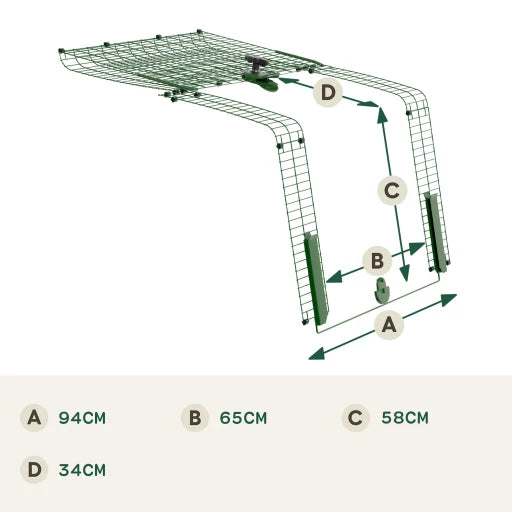 Easy Access Run Door for Eglu Pro and Cube