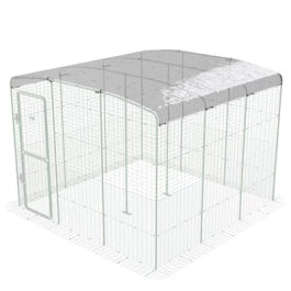 Clear Walk In Run/Catio Cover 3x3m