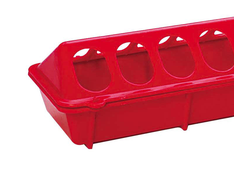 Plastic Flip-Top Poultry Feeder