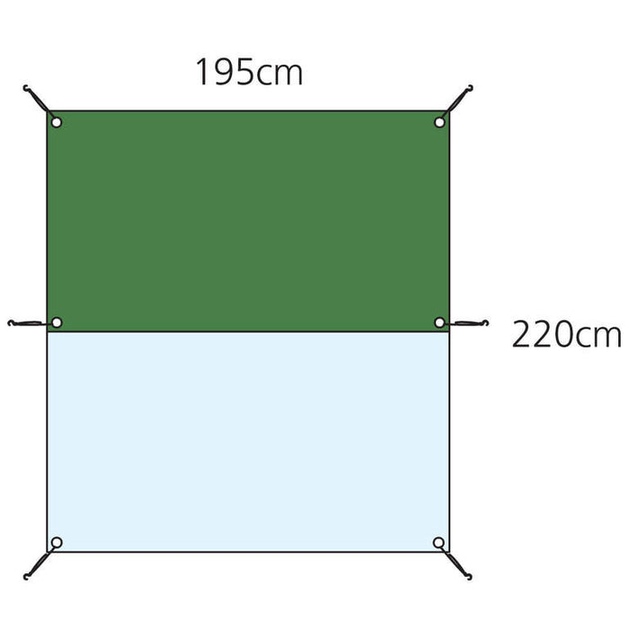 Combi Cover for Eglu Cube - 2m