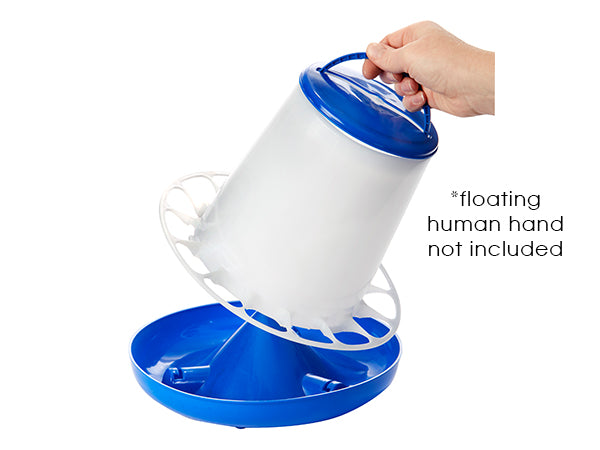 Double-Tuf 5 Lb Plastic Poultry Feeder