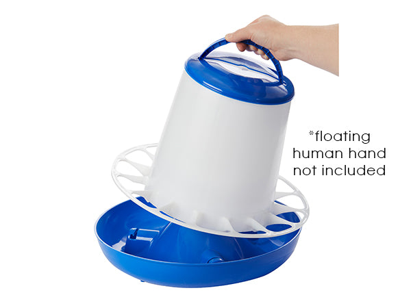 Double-Tuf 15 Lb Plastic Poultry Feeder
