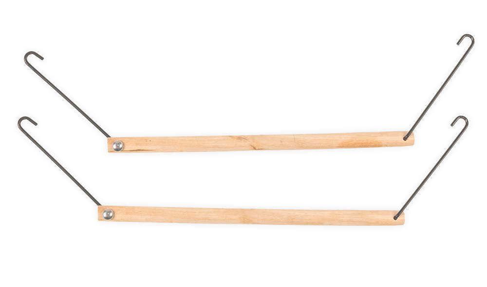 Geo Bird Cage Perches 2 pack