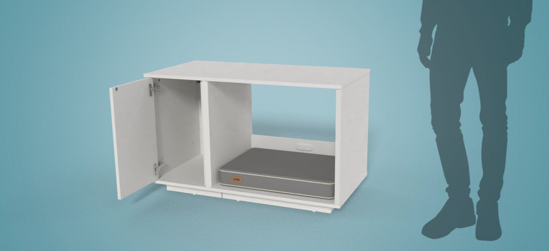 Fido Nook - The 2-in-1 Luxury Dog Bed And Crate