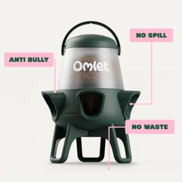 No Waste Chicken Feeder