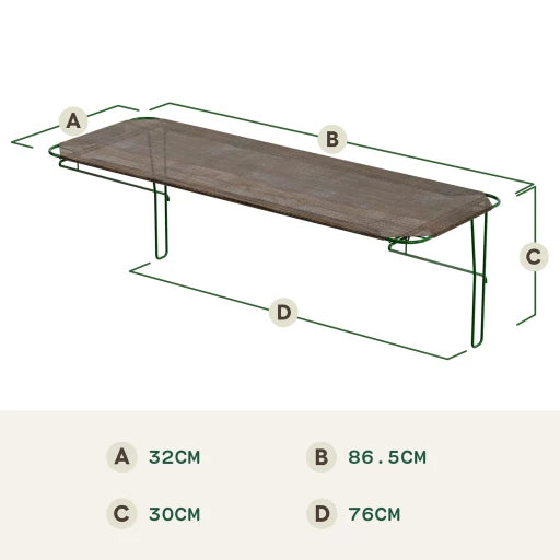Omlet Outdoor Cat Shelf for Catio