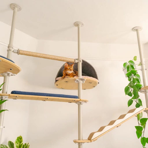 Freestyle Indoor Cat Tree - Vertical Pole - 2.15m to 2.60m